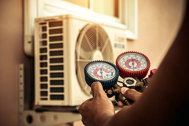Professional Hvac Installation technician working in Modena, PA